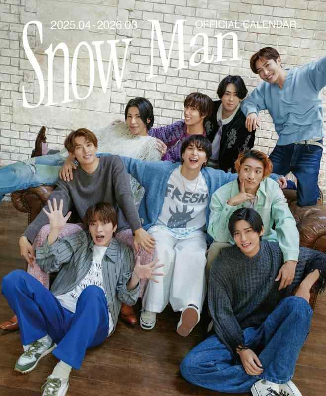 乐天商城 - Snow Man オフィシャルカレンダー 2025.04-2026.03 ([カレンダー])
