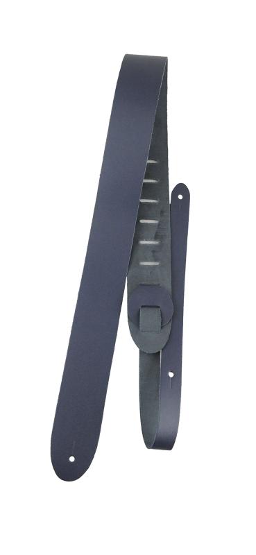 樂天商城 - Perri's ペリーズ ベーシックレザー ギターストラップ P20-6701 NAVY BLUE