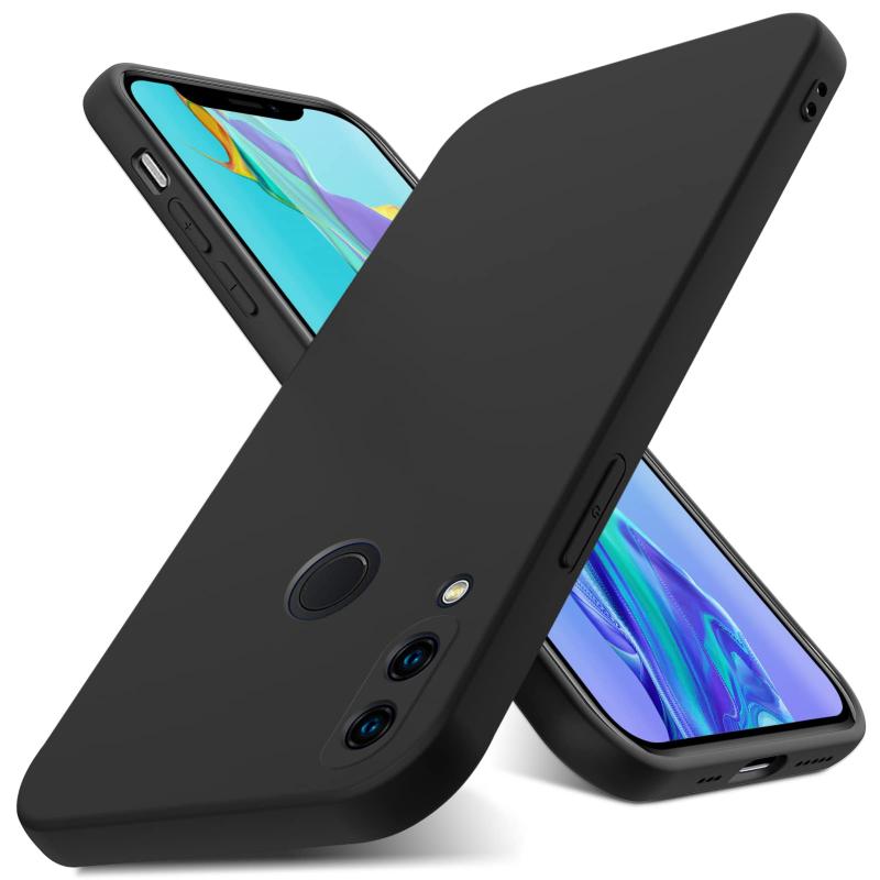 Rakuten - Huawei P20 lite ケース 薄型 tpu カバー シリコン ソフト ファーウェイ P20 lite ケース 耐衝撃 黄変防止 スリム 磨り表面 指紋防止カバー 柔らかい裏地 滑り止め 柔軟性 ファーウェイ 携帯カバー H-