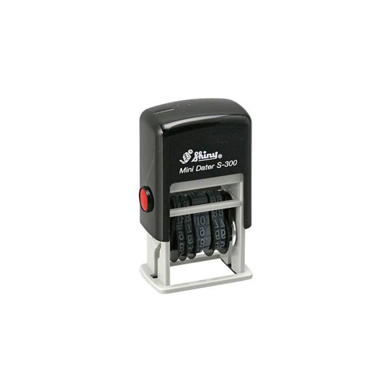 Rakuten - シャイニー(shiny) スタンプ ミニデイトプリンタ 5号×5連 S-300 日本仕様（5連 JPタイプ） MINI DATE PRINTER