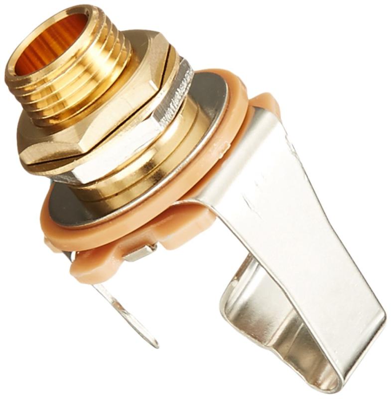 乐天商城 - SCUD オープンジャック、モノラル、国産 ゴールド OJ-65G