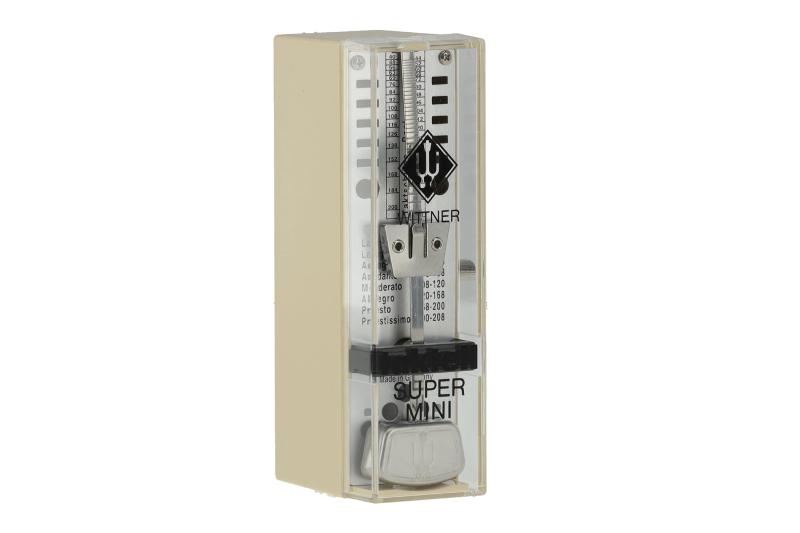 ウィットナー　メトロノーム　スーパーミニ　アイボリー Wittner taktell SUPER-MINI ivory