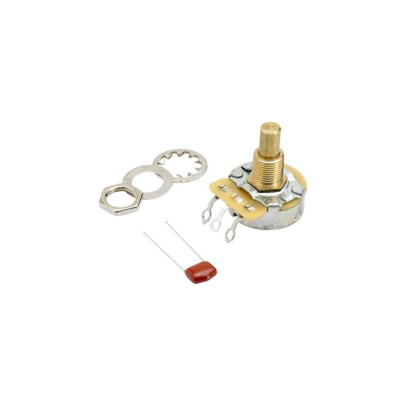 乐天商城 - Fender フェンダー パーツ 500K SOLID SHAFT POTENTIOMETER (VOLUME OR TONE)