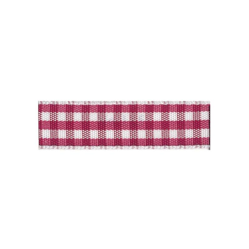 RibbonBon チェックタフタリボン #115 9mm幅 巻(30m) 5サイズ79色展開