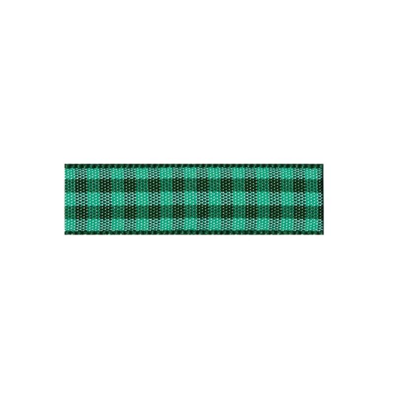 乐天商城 - RibbonBon チェックタフタリボン #129 24mm幅 巻(30m) 5サイズ79色展開