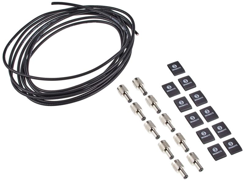 樂天商城 - 3 Monkeys Solderless DC Solderless Pedalboard Kit ソルダーレス DCケーブルキット