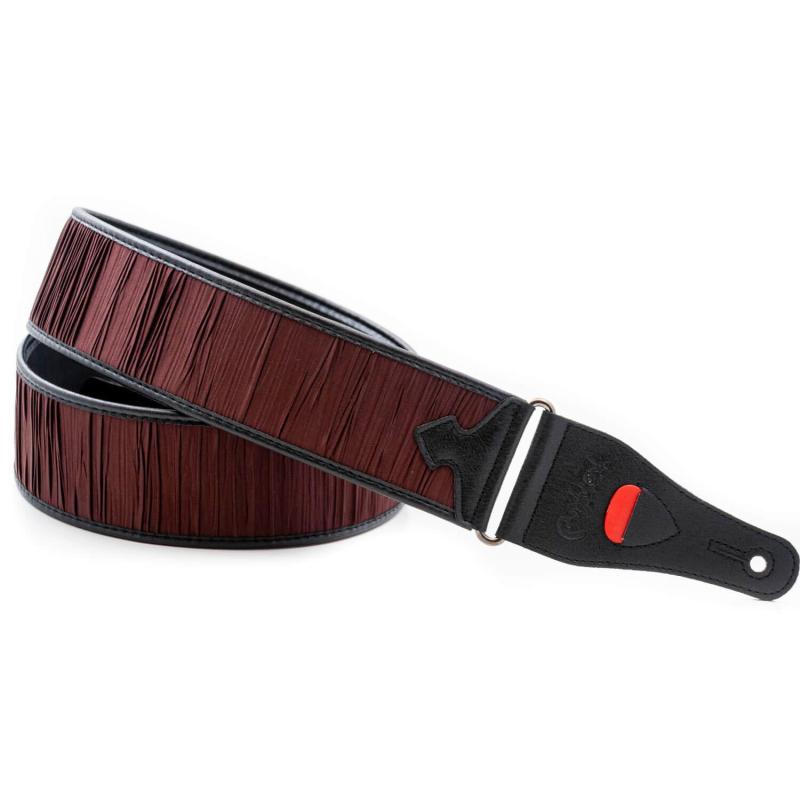 [RightOn STRAPS] ライトオンストラップス ギター・ベース用ストラップ 6cm巾 90～150cm DUNE BROWN