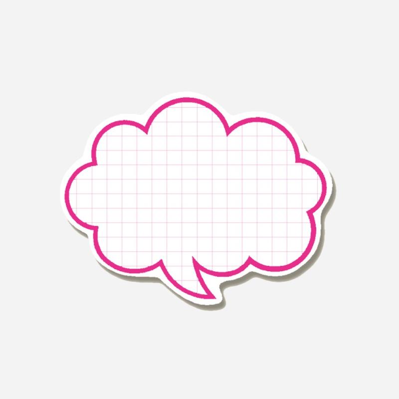 ヘイコー 抜型カード フキダシ