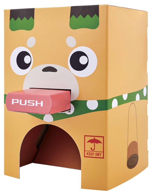 ポチっと発明ピカちんキット ピカッと発明 ダンボールポチっと自販機