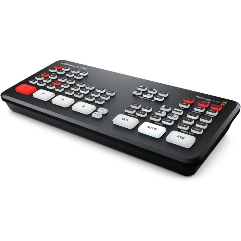  Blackmagic Design ライブプロダクションスイッチャー ATEM Mini Pro ISO SWATEMMINIBPRISO