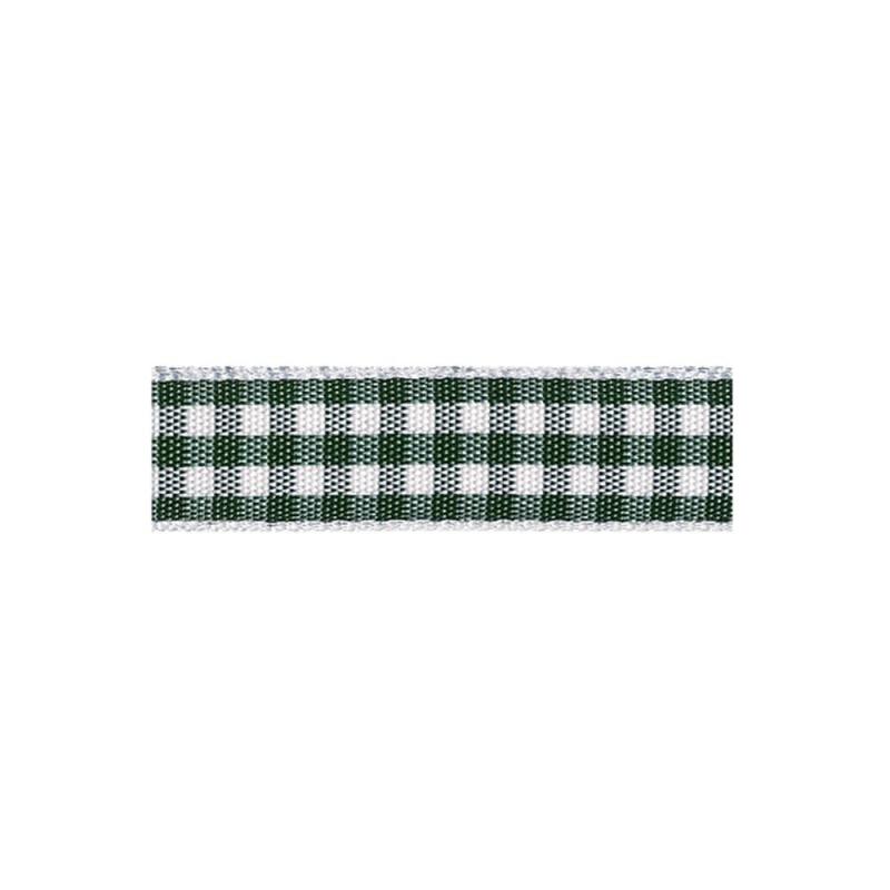 Rakuten - RibbonBon チェックタフタリボン #105 9mm幅 巻(30m) 5サイズ79色展開