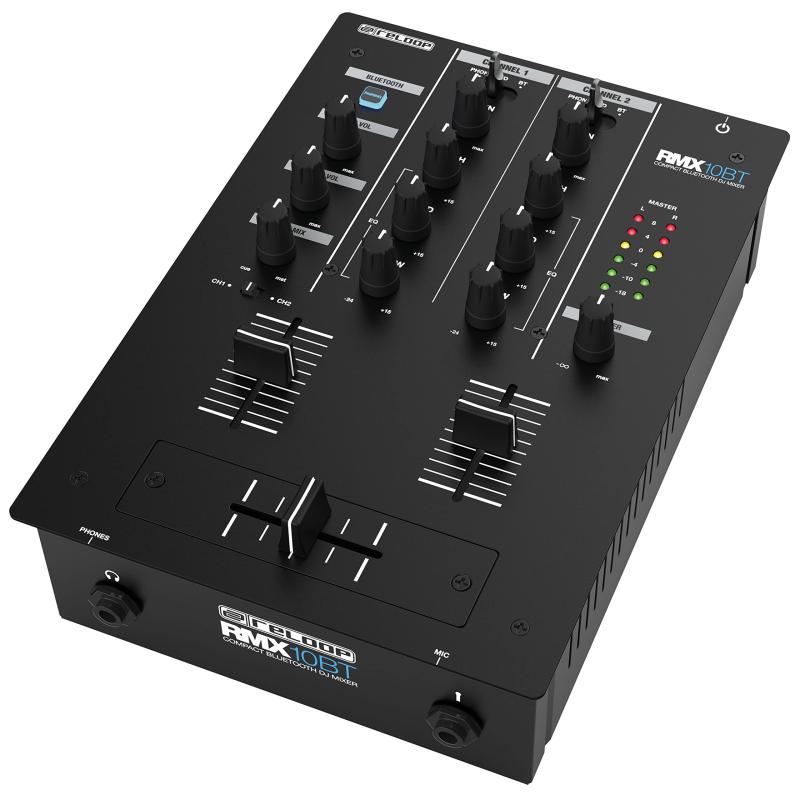 BLUETOOTH対応2chコンパクトDJミキサー RELOOP RMX10BT