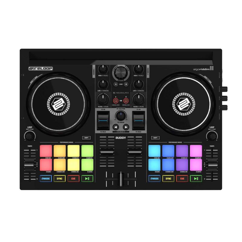 Reloop リループ Buddy DJコントローラー Compact 2-Deck DJAY Controller