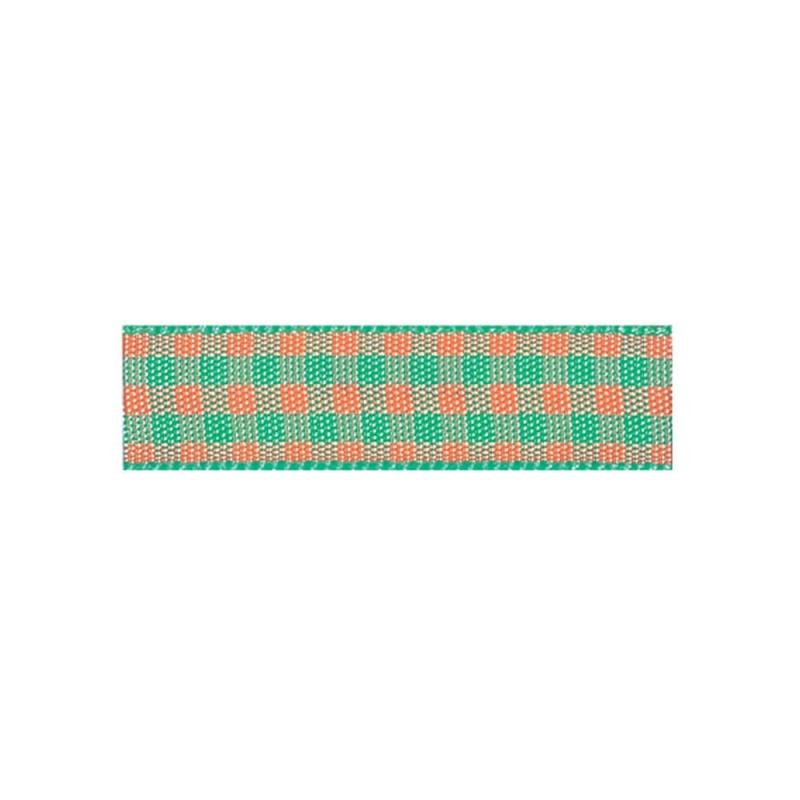 乐天商城 - RibbonBon チェックタフタリボン #162 24mm幅 巻(30m) 5サイズ79色展開
