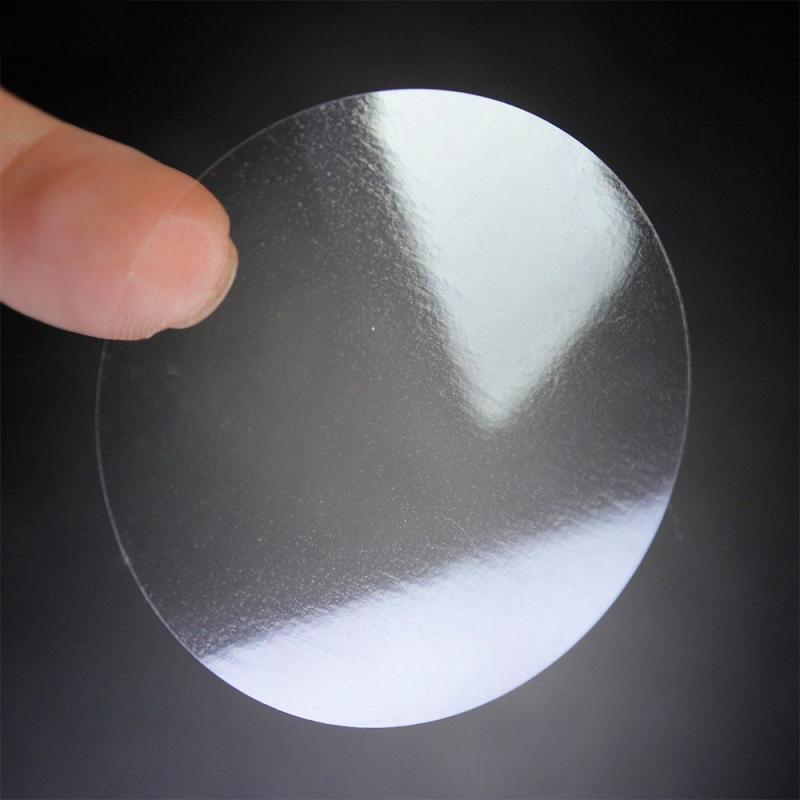 Rakuten - 封印シール 50mm 丸形（200枚入）透明 業務用封印シール 5cm【20シート入（1シートに10枚）】日本製