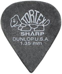 樂天商城 - Jim Dunlop TORTEX SHARP Pick 24枚セット 1.35mm トーテックス シャープ ピック ＆ Musent Custom Players Pick 特典付き | 412B135-BLK-24P
