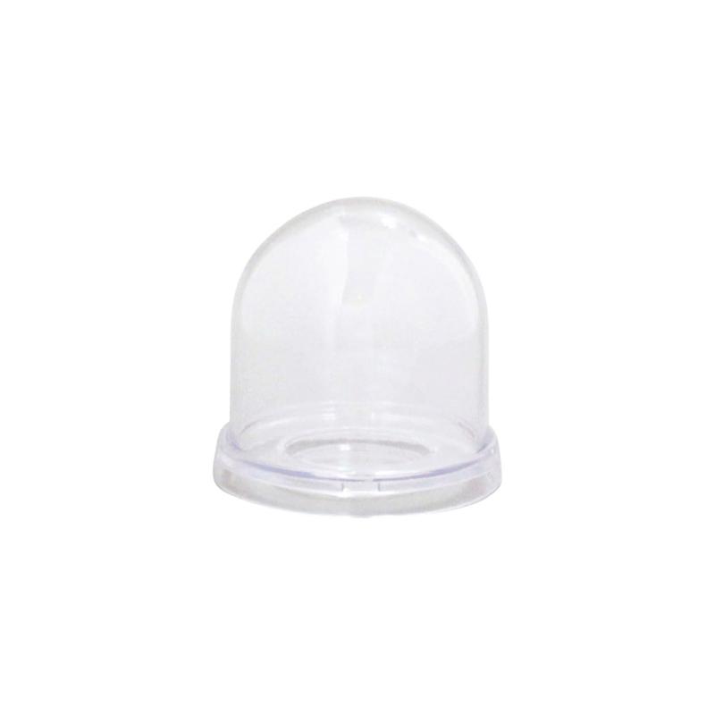 Clay 花器 ベース プラスチック 樹脂 AeroDome 8φ×8H クリア 1コ入 CC817001-000Φ8×H8cm