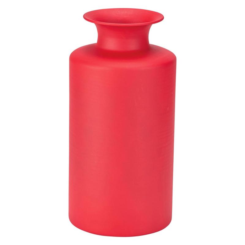 Rakuten - 東京堂(Tokyodo) 花器 ベース シュクレ グロース レッド 口径Φ15、Φ19.5×H40cm 1入 GW002003-003