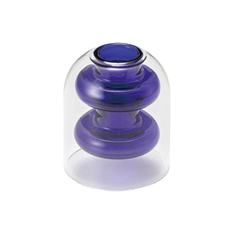 Rakuten - 東谷 ROOMESSENCE ガラスベース 花瓶 一輪挿し GRS-24BL
