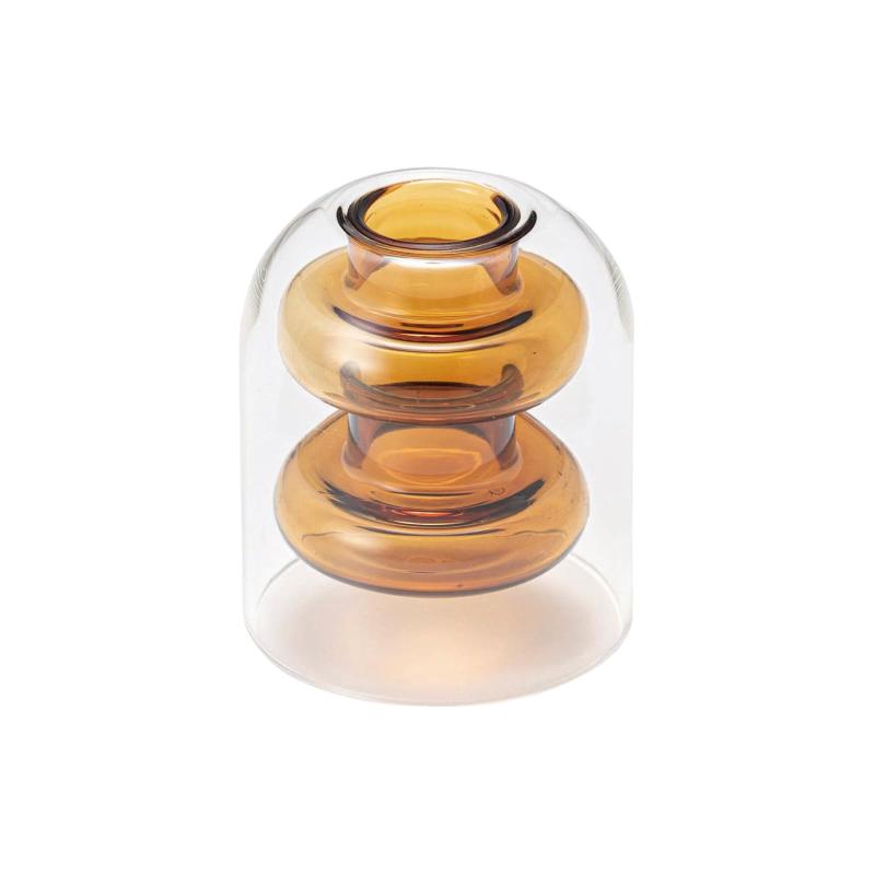 東谷 ROOMESSENCE ガラスベース 花瓶 一輪挿し GRS-24OR
