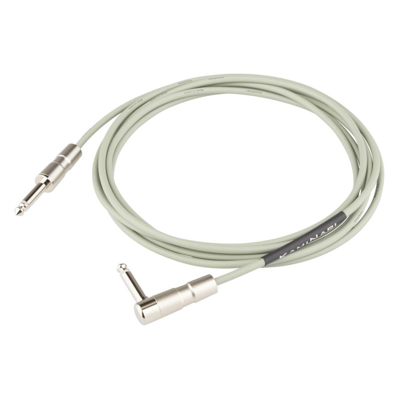 KAMINARI GUITARS ギターシールド Mersey Beat 60's Cable 3m Powder Olive K-MC3LS