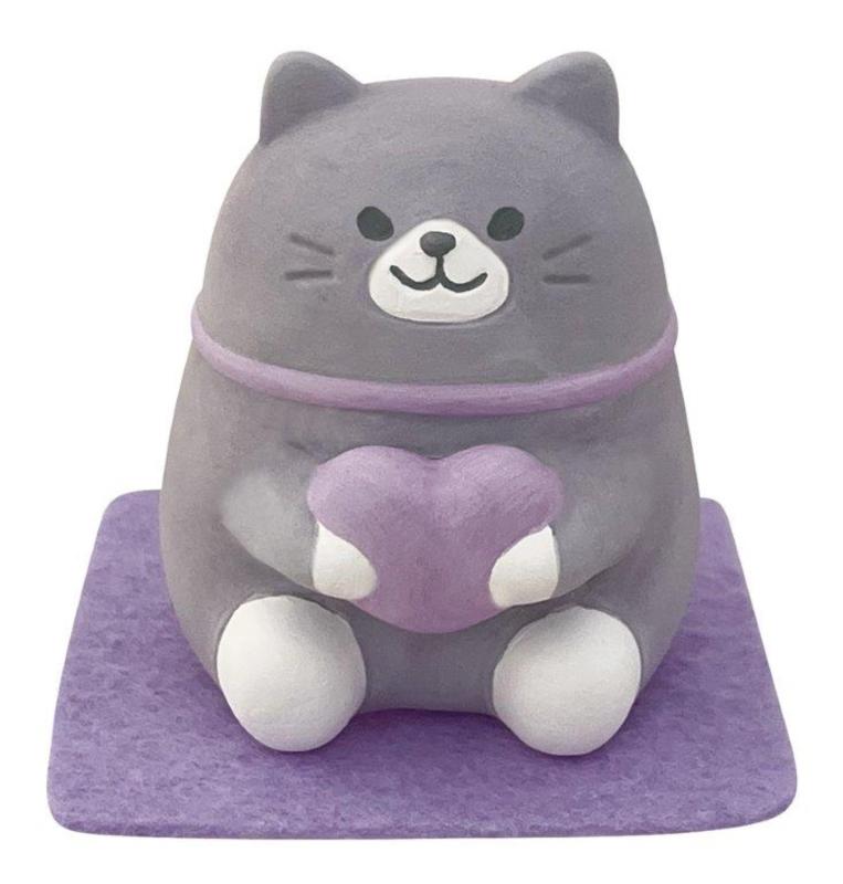 Rakuten - デコレコーポレーション 風水ねこ アロママスコット くろさん サイズ：約W4.8 D5 H5.8 AG-47005