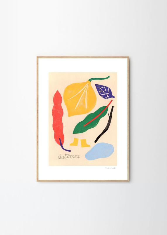 乐天商城 - THE POSTER CLUB ポスタークラブ Fall 30×40cm Anne Laval