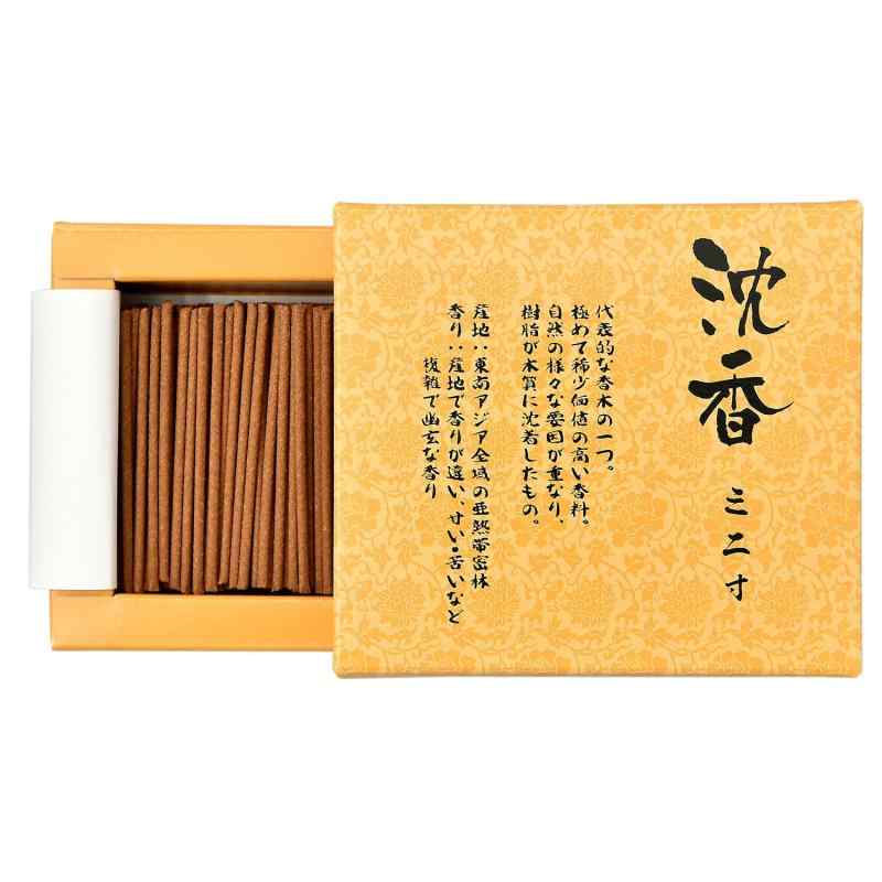 Rakuten - 天年堂 沈香 (じんこう) ミニ寸 [ お香 線香 ] 50g 燃焼時間短め アガーウッド 仏壇 部屋用 ギフト (日本製)