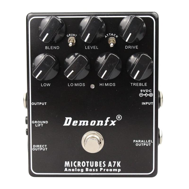 Demonfx MICROTUBES A7K / Darkglass Electronics Microtubes B7K Tone Style（ダークグラス マイクロチューブス B7K）ベースプリアンプ オーバードライブ ディストーション ベース用エフ