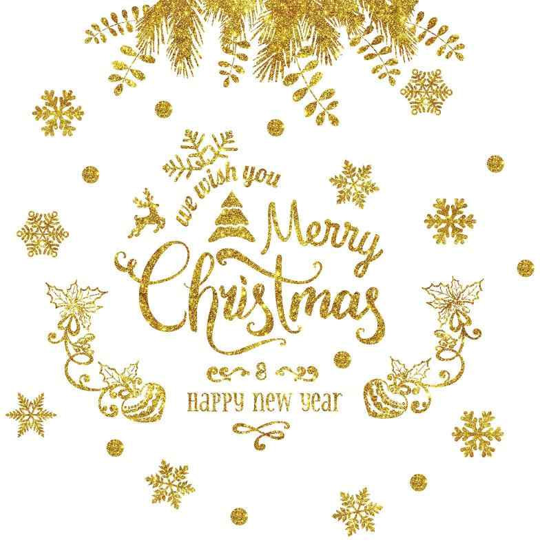 HOTIYOK 黄金 クリスマスステッカー ウォールステッカー 雪の結晶 merry christmas decor 英語 壁ステッカー おしゃれ クリスマス 窓シール 静電気 クリスマスシール 窓に貼るシール 部屋 飾り 両面ステッカーサイズ：受信した製品のサイズ 22.5 * 45 * 2pcs、DIYペーストすることができます簡単な操作：まず、単に壁をきれいにし、サムネイル画像を参照してください、位置決め、ステッカーを引き裂く、貼り付け、平らなプレスすることができます高品質 ウォール シール : 高品質で粘着性の強いpvc材を使用し、強力な粘着性、拭き洗い可能、剥離可能、環境保護不適切な範囲に注意してください：➀大きな粒子の不均一な壁面 ➁繊維不織布 ➂湿気による経年劣化した壁面 ➃不均一な木の場所販売後の：何かご質問があれば、高品質の製品と快適な顧客体験のために、メールでお問い合わせください