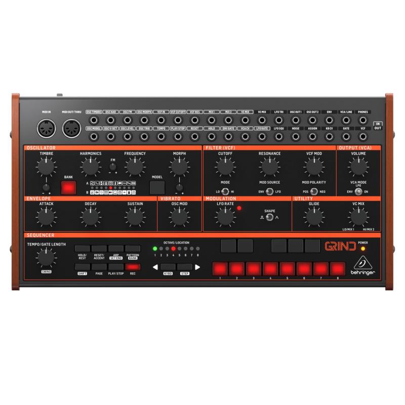 乐天商城 - BEHRINGER ベリンガー/GRIND ハイブリッドセミモジュラーシンセサイザー