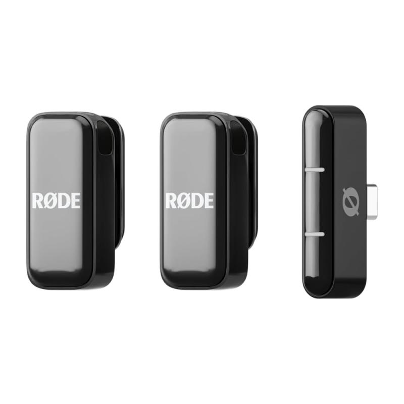 RODE Microphones ロードマイクロフォンズ ワイヤレス マイクロ USB-C ブラック スマートフォン用超小型マイク（USB-C接続） WIMICROC