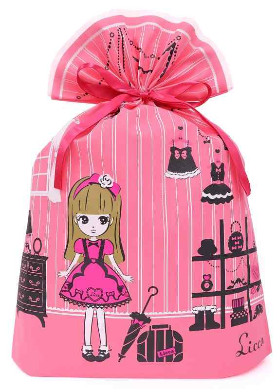 乐天商城 - インディゴ タカラトミー リカちゃん ラッピング袋 ギフトバッグ