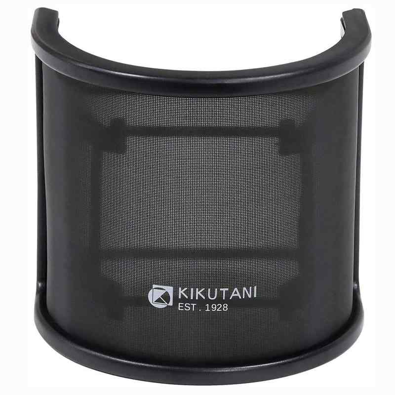 キクタニ ポップガード ポップフィルター マイクフィルター 金属製 ポップブロッカー ノイズ防止 録音 配信 PO-7伸縮性のあるバンドで直接マイクに固定できるポップフィルター内側のフィルターは金属製を採用外側のフィルターは目の細かい仕様となっています。ABS樹脂ですので、軽量で丈夫本体サイズ:90×80×60mm、本体重量:30g、取付可能マイク径:Φ25-65mm