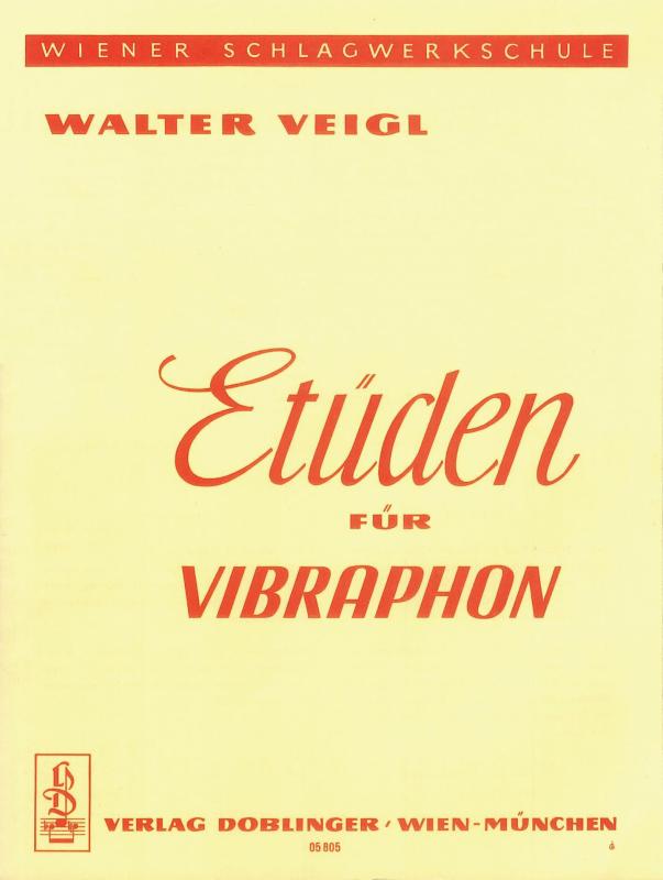 鍵盤打楽器教則本「Etüden für Vibraphon」
