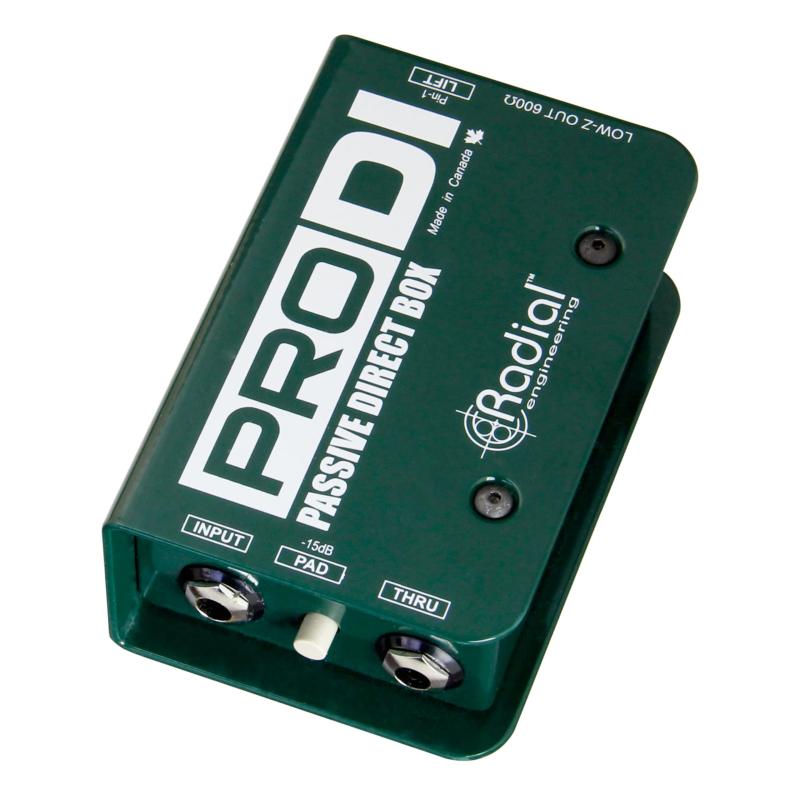 RADIAL PRO DI パッシブ・ダイレクトボックス