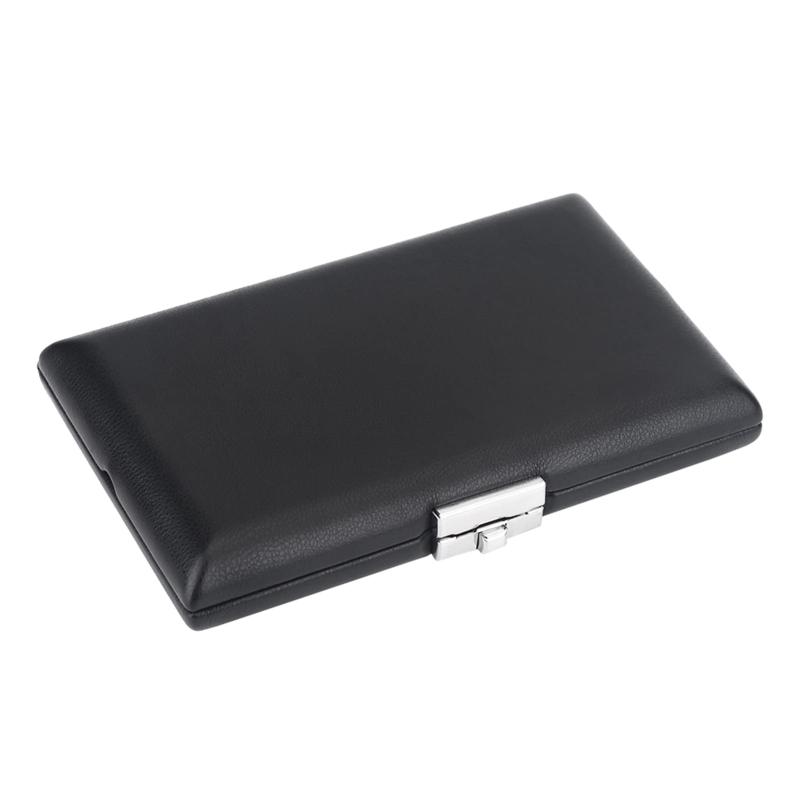 Vbestlife バスーンリードボックス ファゴット リード ホルダー 収納ケース 6枚入り PUレザーカバー 防水性 軽量 バックル設計 持ち運び＆お手入れ簡単 リードケース
