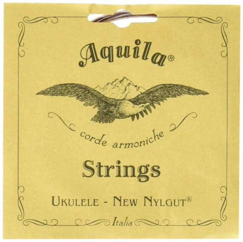 Aquila New Nylgut 19U ウクレレセット弦 テナー用 8弦(4th x1巻線) AQ-T8W