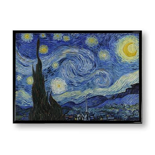 乐天商城 - ポスター ゴッホ 星月夜 インテリア アートポスター 風景 おしゃれ 絵画