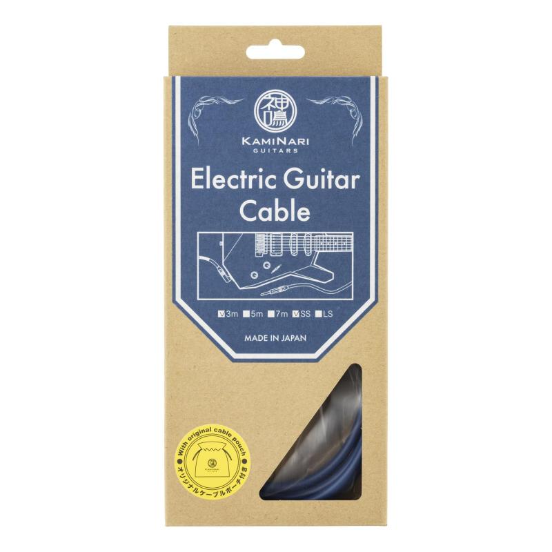 バンブのKAMINARI GUITARS ギターシールド Electric Guitar Cable｜アングル3