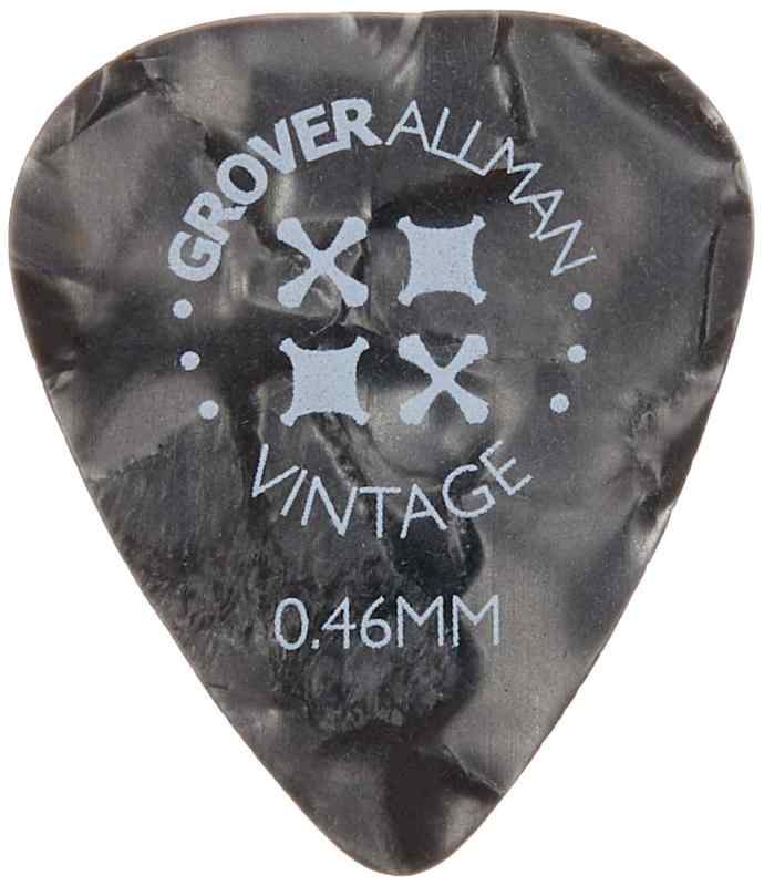 Grover Allman  Vintage Celluloid, Grey, 0.71mm 10枚