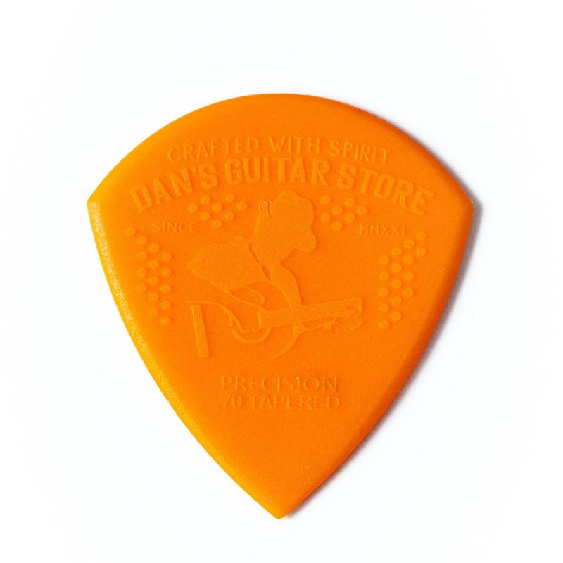 バンブのDan's Guitar Store - 10個パック - グリップ力のある精密軽量高視認性プレクトル プロ用｜アングル3