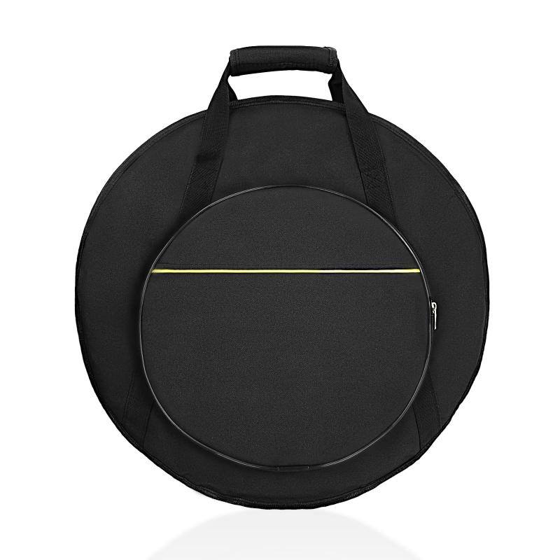 シンバルバッグ シンバルケース 600Dオックスフォード 楽器バッグ 円筒形