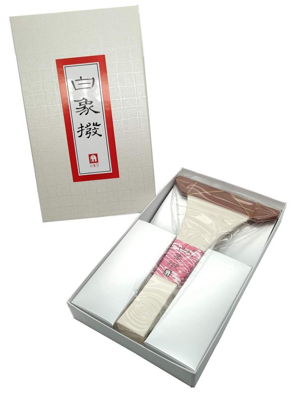 バンブの三味線用 白象印 プラスティック撥（長唄用）｜アングル2