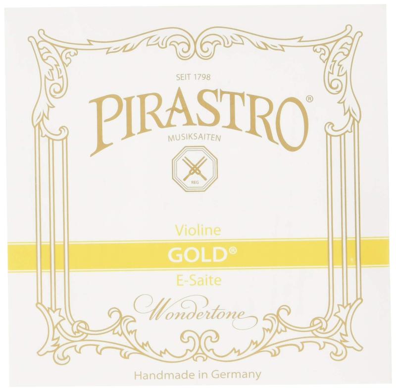 PIRASTRO Gold E線 ゴールド バイオリン弦（2本セット）