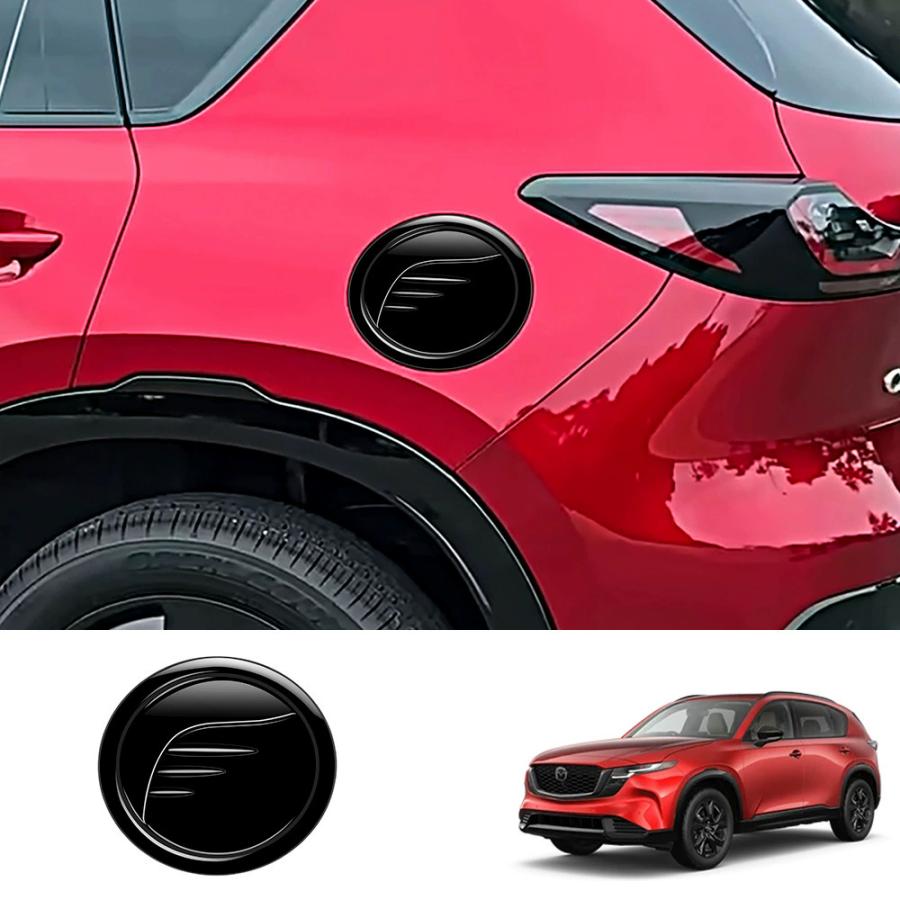 【商品説明】 他車と差別化したい方にオススメのアイテムです。ノーマルから効果的にインパクト演出。傷防止も大活躍！ 【適合情報】 新型CX-5 KMYSDP (2026(令和8)年5月FMC後-) S/G/L 全グレード対応 【商品内容】 商品数量：1P カラー：ピアノブラック/カーボン調 素材：ABS 取付方法：両面テープ取付