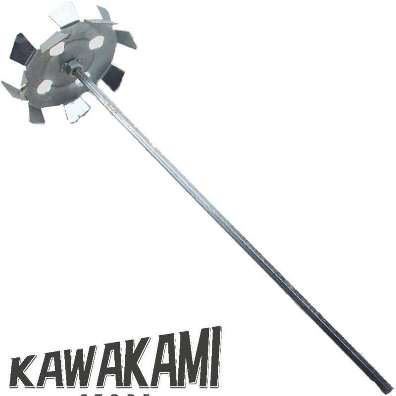 サイズ：45.5cm×13.5cm，0.39KG，亜鉛合金素材、高硬度、錆びにくく、摩耗しにくい。商品によって実際のサイズと若干の誤差（1-3cm）が生じることがございます。 他のマッドミキサードリルビットよりも掃除が簡単です。 ペイントミキサードリルアタッチメント、セメントペイントミキシングロッド、パテミキシングロッド。セメント、パテ、塗料、塗料、液体混合などに適しています。 他のマッドミキサードリルビットよりも掃除が簡単です。セメントミキサーは、しっくい塗料やセメント、モルタルなどの液体を素早く均一に混ぜることができるツールです。 用途:セメント、パテ、塗料、塗料、液体混合などに適しています。ご自宅でのDIYやリノベーションなど、モルタルハンドミキサーを使って作業時間を大幅短縮◎手でかき混ぜるスティックとはおさらば。