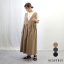【サマーセール|15%オフセール】HEAVENLY (ヘブンリー)コットンリネン 2WAYジャンスカ【2025春夏】