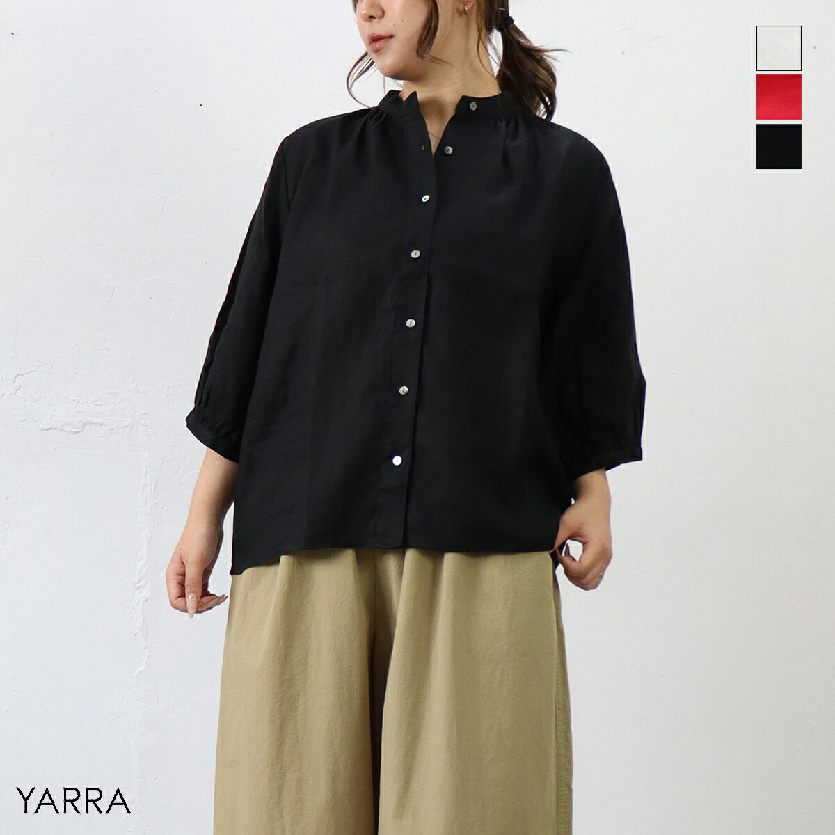 楽天市場】yarra（ブランドヤラ）（シャツ・ブラウス｜トップス