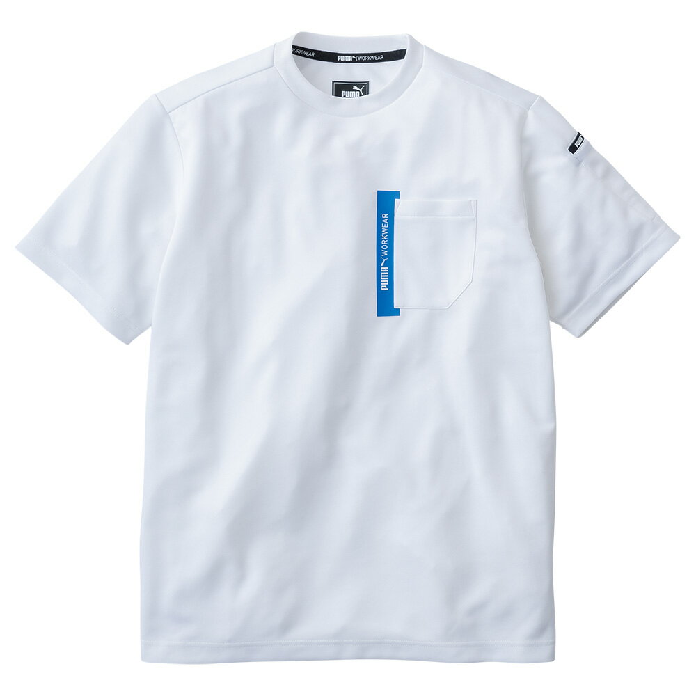作業ウェアPUMA半袖Tシャツ プーマ 作業服 PW-3023N PUMA WORKWEAR プーマワークウ...
